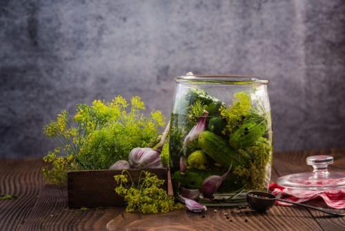 Малосольные корнишоны. Ароматные малосольные корнишоны