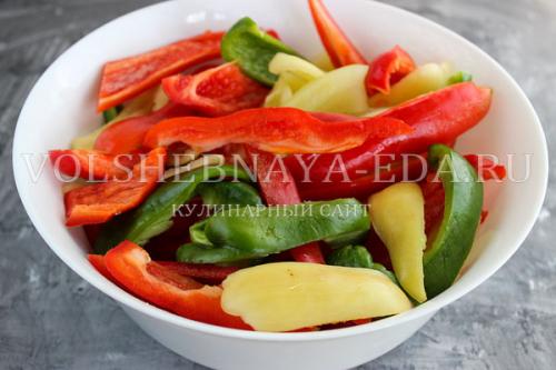 Перец в медовом маринаде с чесноком. Маринованный перец с медом