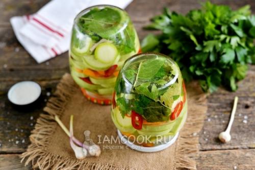 Сладкие кабачки на зиму консервация.  Замороженные кабачки 06