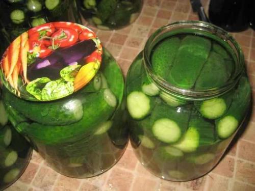 Консервирование маленьких огурчиков на зиму. Огурцы маринованные Как магазинные 17