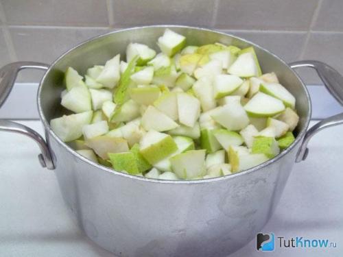 Как законсервировать груши на зиму. Грушево-яблочное повидло с апельсином «Фруктовый микс» 04