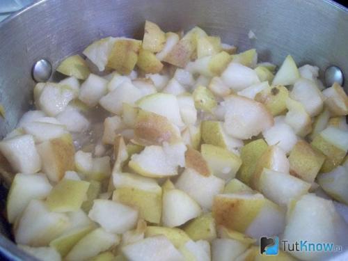 Как законсервировать груши на зиму. Грушево-яблочное повидло с апельсином «Фруктовый микс» 05