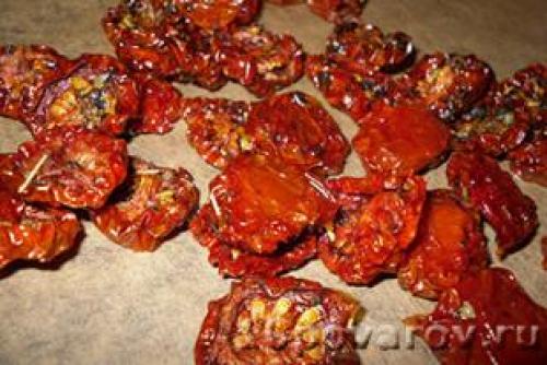 Вяленые помидоры рецепт в духовке. Вяленые помидоры в духовке