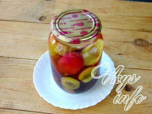 Компот консервированный из слив. Общие рекомендации по приготовлению компота на зиму 16