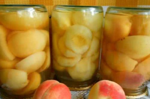 Нектарин консервированный на зиму. 07