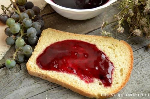 Виноградный джем на зиму. Виноградный джем. Рецепт очень простой, но вкусный до безумия!