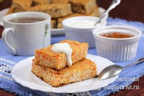 Творожная запеканка с вареной морковью. Творожно-морковная запеканка, нежная и воздушная