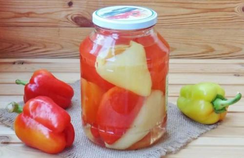 Заготовки на зиму из зеленого сладкого перца на зиму. Баклажаны по-херсонски 06