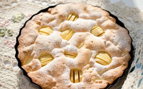 Шарлотка на майонезе с яблоками в духовке. Рецепт шарлотки на майонезе 09