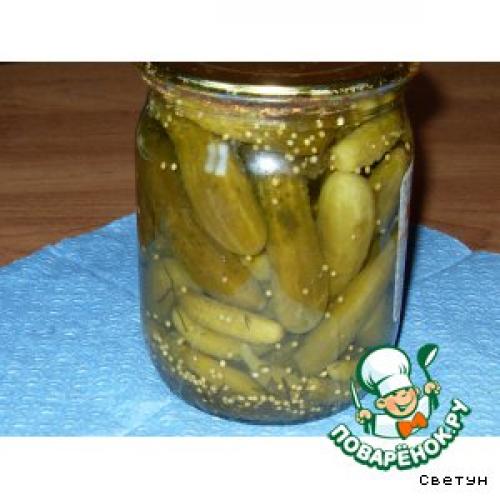 Маринованные корнишоны, как магазинные. Огурцы маринованные Как магазинные