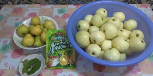 Компот из недозрелых груш на зиму. Компот из яблок и груш на зиму- простой рецепт без стерилизации на 3х литровую банку