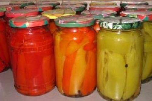 Перец на зиму без стерилизации