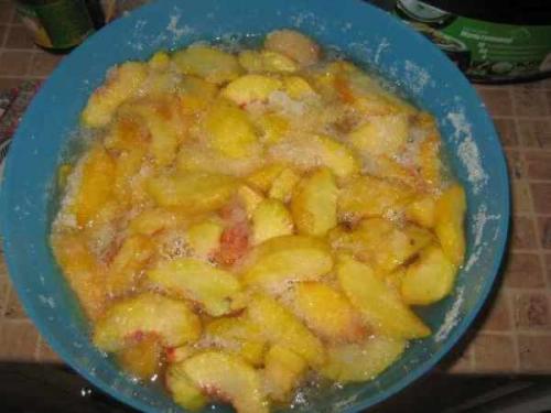 Нектарин консервированный на зиму. 09