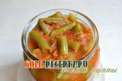 Спаржевая фасоль в томате рецепты консервированная на зиму. Консервированная фасоль в томате с овощами, как в магазине – рецепт без стерилизации 22