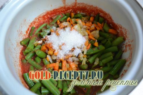 Спаржевая фасоль в томате рецепты консервированная на зиму. Консервированная фасоль в томате с овощами, как в магазине – рецепт без стерилизации 21