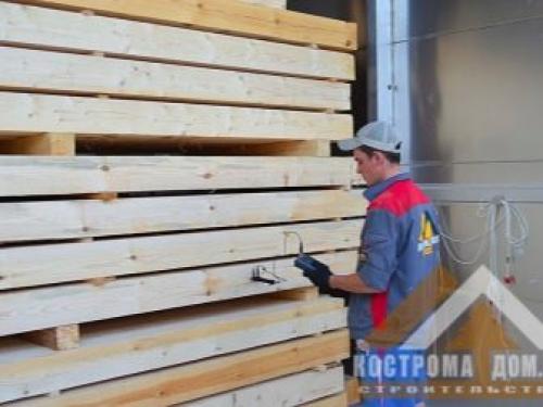 Дом из бруса профилированного. Что такое профилированный брус? 13