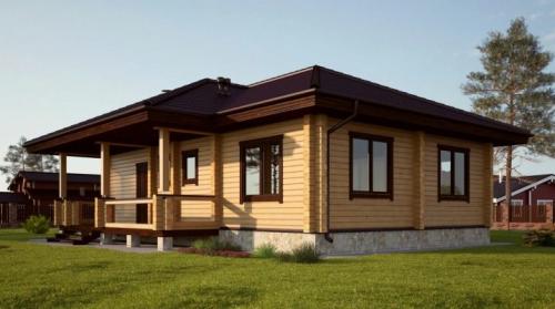 Дом из бруса профилированного камерной сушки. Все о домах из профилированного сухого бруса