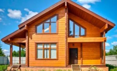 Дом из бруса 100х100. Технология каркасного строительства 04