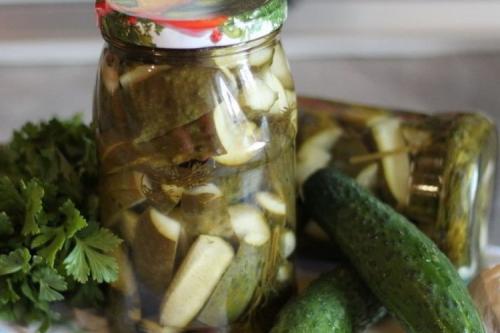 Какие специи лучше всего подходят для маринования резаных огурцов. Огурцы дольками на зиму: 12 самых вкусных рецептов