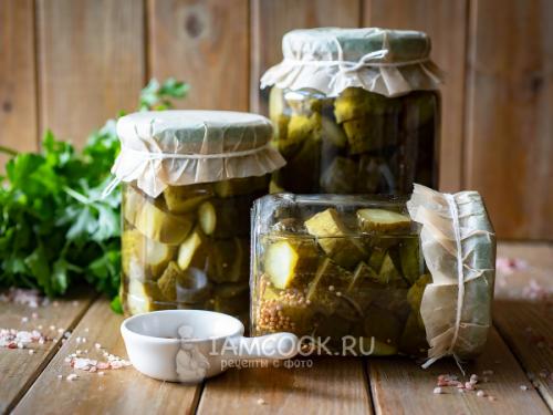 Сколько времени нужно для маринования резаных огурцов. Маринованные огурцы по-фински (нарезанные)