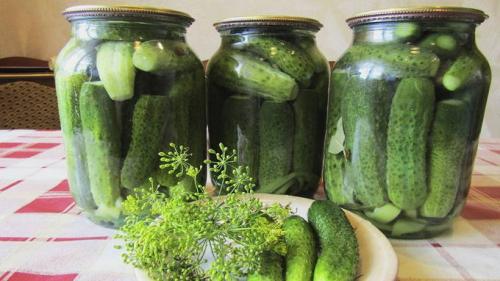 Огурцы маринованные на зиму рецепт на 1 литровую.. Огурцы на зиму в литровых банках