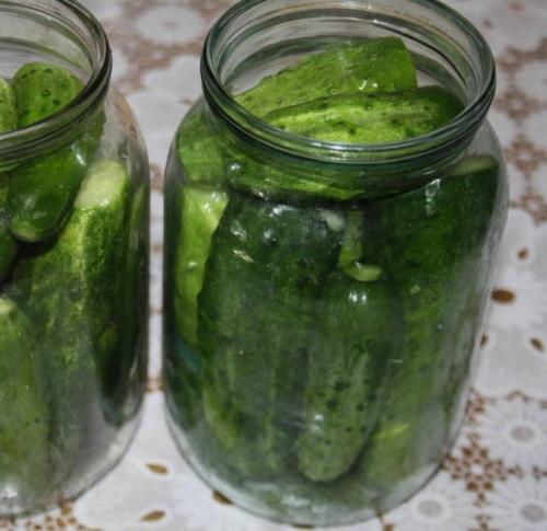 Огурцы маринованные на зиму рецепт на 1 литровую.. Огурцы на зиму в литровых банках