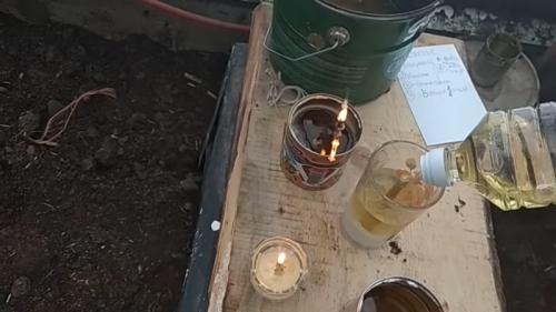 Жидкая свеча для обогрева теплицы. Самоё дешёвое и эффективное отопление теплицы в межсезонье