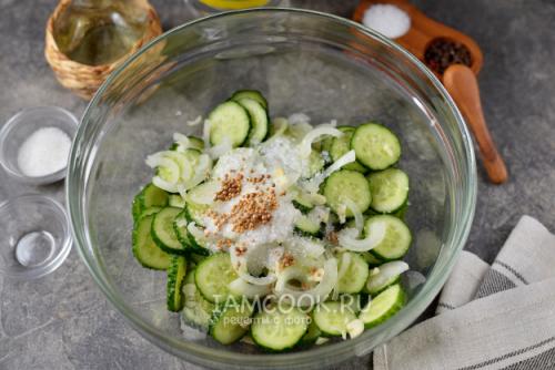 Быстрый и простой рецепт маринованных огурцов без закрутки 13 Быстрый и простой рецепт маринованных огурцов без закрутки 13