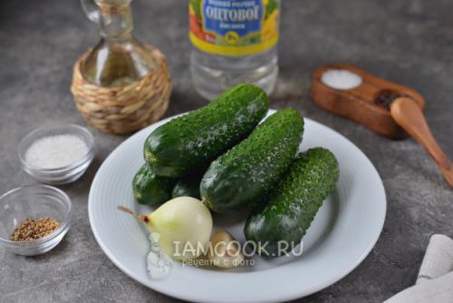 Быстрый и простой рецепт маринованных огурцов без закрутки 10 Быстрый и простой рецепт маринованных огурцов без закрутки 10