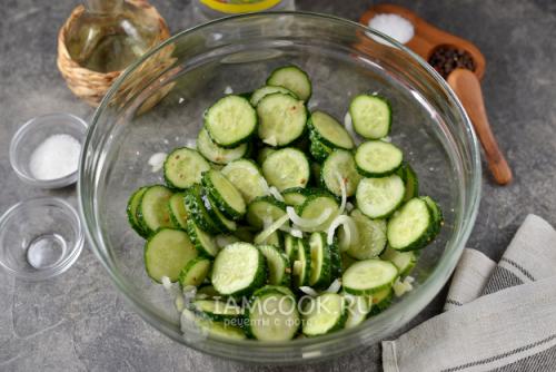 Быстрый и простой рецепт маринованных огурцов без закрутки 14 Быстрый и простой рецепт маринованных огурцов без закрутки 14