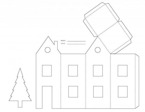 Как сделать домик из картона маленький. Как сделать домик из картона для детей своими руками