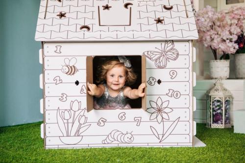 Домик из картона маленький. Как сделать красивый домик из картона своими руками: схемы и мастер-класс изготовления с подробной инструкций (115 фото-идей)