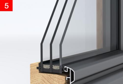 Металло деревянные окна. Дерево алюминиевые окна: особенности конструкции.