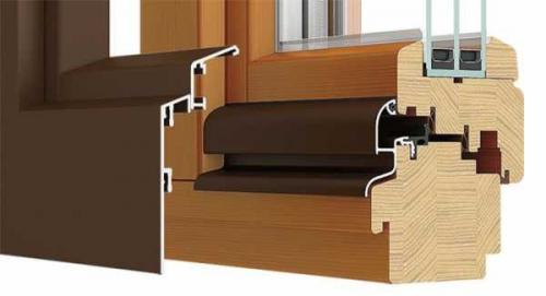 Металло деревянные окна. Дерево алюминиевые окна: особенности конструкции.