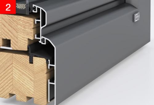 Металло деревянные окна. Дерево алюминиевые окна: особенности конструкции.