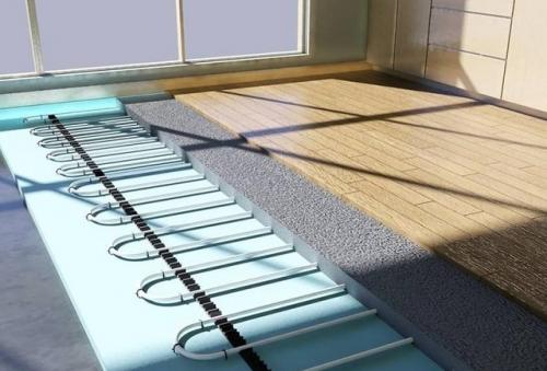 Теплый водяной пол под ламинат. Цены на ламинат 02