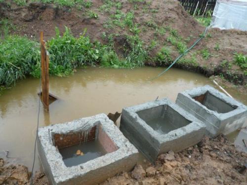 Септик из бетонных колец при высоком уровне грунтовых вод. Проблемы, с которыми придется столкнуться