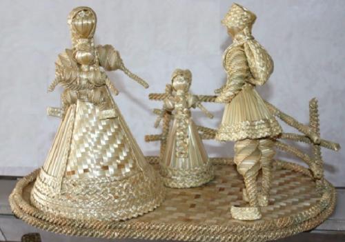 Как бумага и солома используются в рукоделии. Виды плетения из соломы