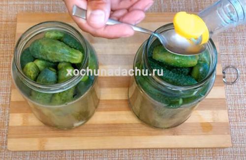 Маринованные огурцы сладкие хрустящие на 1 литровую банку. Хрустящие маринованные огурцы на зиму в 1 литровых банках с 9% уксусом