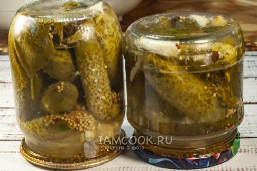 Огурцы резанные на зиму 23