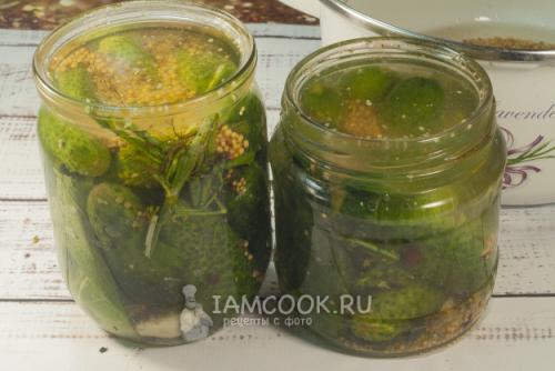 Огурцы резанные на зиму 21