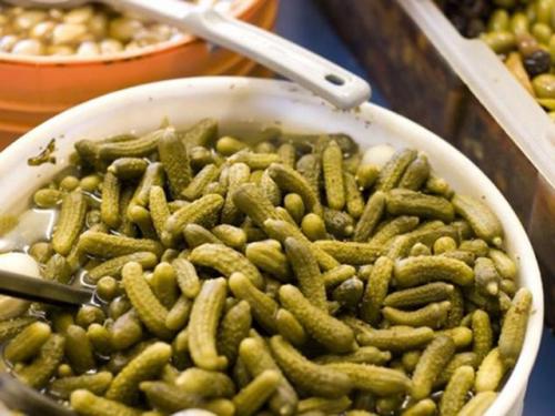 Маленькие огурчики на зиму. Хрустящие маринованные корнишоны на зиму на 1 литровую банку 22 Маленькие огурчики на зиму. Хрустящие маринованные корнишоны на зиму на 1 литровую банку 22