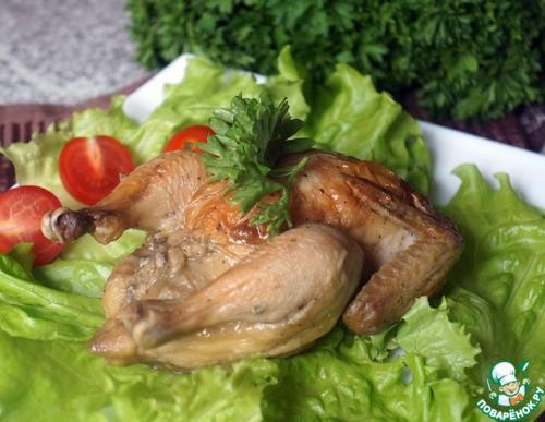 Корнишоны курица рецепт. Цыплята-корнишоны в духовке