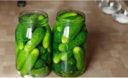 Маленькие огурчики на зиму. Хрустящие маринованные корнишоны на зиму на 1 литровую банку