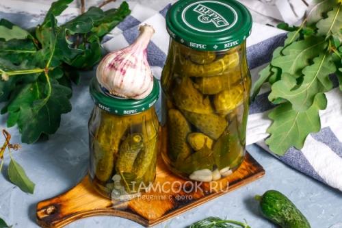 Огурцы корнишоны маринованные на зиму: простой рецепт для домашнего консервирования 06 Огурцы корнишоны маринованные на зиму: простой рецепт для домашнего консервирования 06