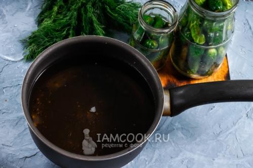 Огурцы корнишоны маринованные на зиму: простой рецепт для домашнего консервирования 04 Огурцы корнишоны маринованные на зиму: простой рецепт для домашнего консервирования 04