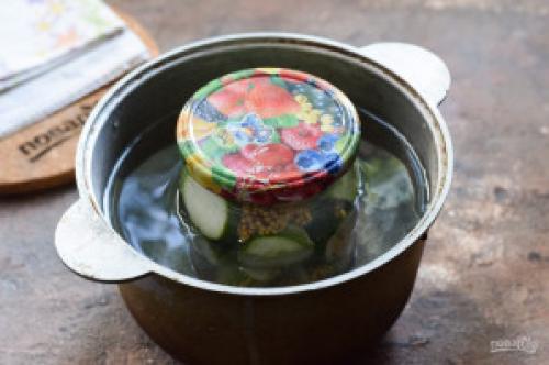 Огурцы по-французски на зиму. Маринованные огурцы с французской горчицей на зиму