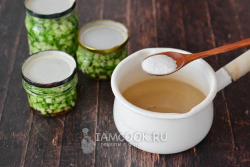 Огурцы кубиками для салатов на зиму без стерилизации: простой рецепт 08 Огурцы кубиками для салатов на зиму без стерилизации: простой рецепт 08