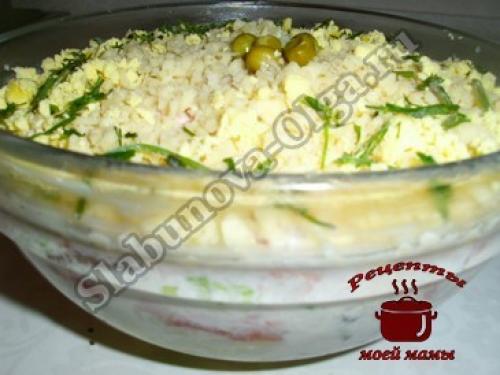 Салат с копченой курицей, грибами и пекинской капустой. Салат с пекинской капустой, копченой курицей и грибами