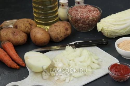 Как приготовить пекинскую капусту с грибами. Тушеная пекинская капуста с грибами 01 Как приготовить пекинскую капусту с грибами. Тушеная пекинская капуста с грибами 01